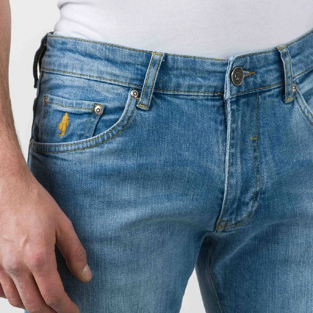 MCS Jeans mcs regular fit denim chiaro stretch Spedizione Gratuita