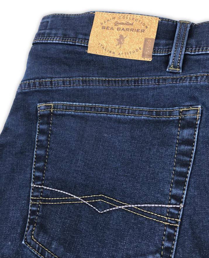 Sea Barrier Jeans blu denim stone washed sea barrier modern fit Soddisfazione Garantita