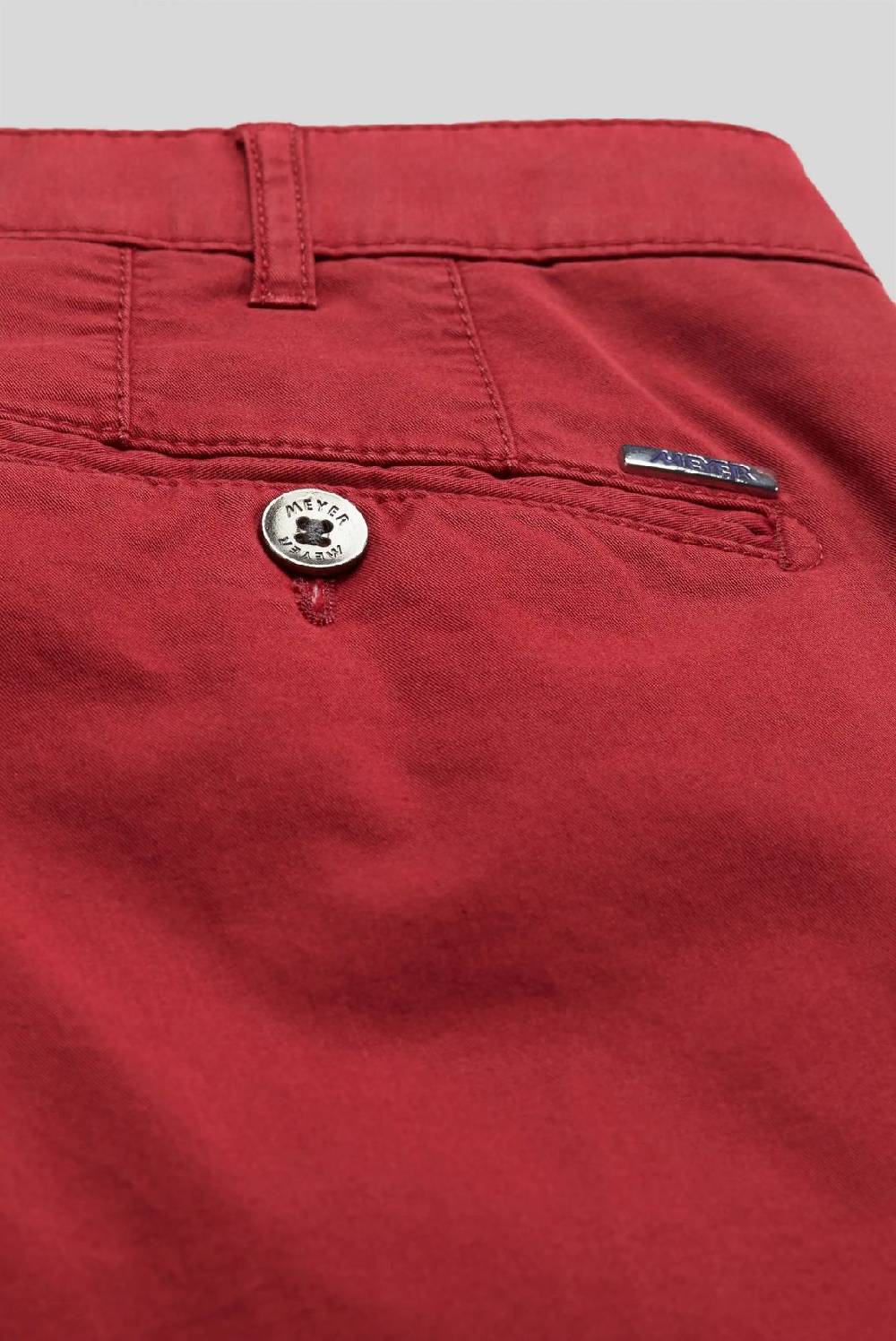 Meyer Pantalone rosso meyer cotone bio stretch modern fit Negozi Online