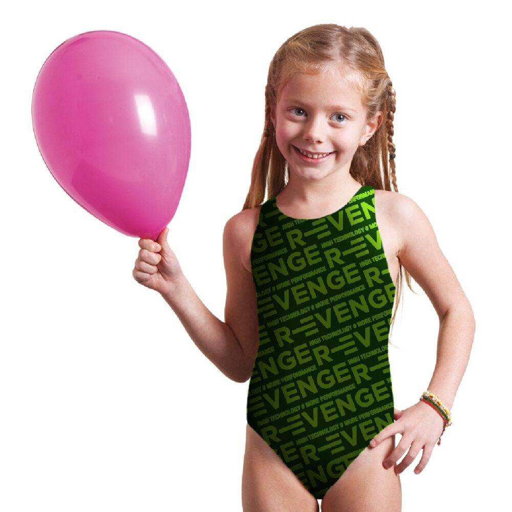 R Evenge Costume Classico Intero Revenge Nero Verde Acido Consegna Veloce