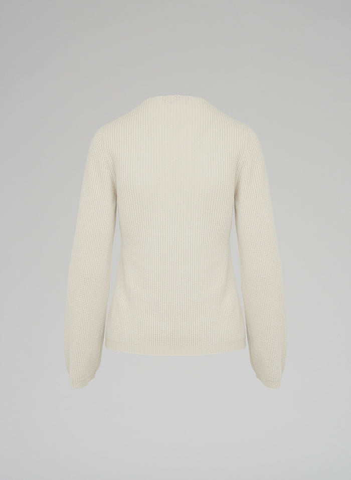Lorena Antoniazzi MAGLIA IN LANA, CASHMERE E SETA Spedizione Gratuita