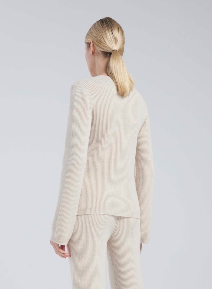 Lorena Antoniazzi MAGLIA IN LANA, CASHMERE E SETA Spedizione Gratuita