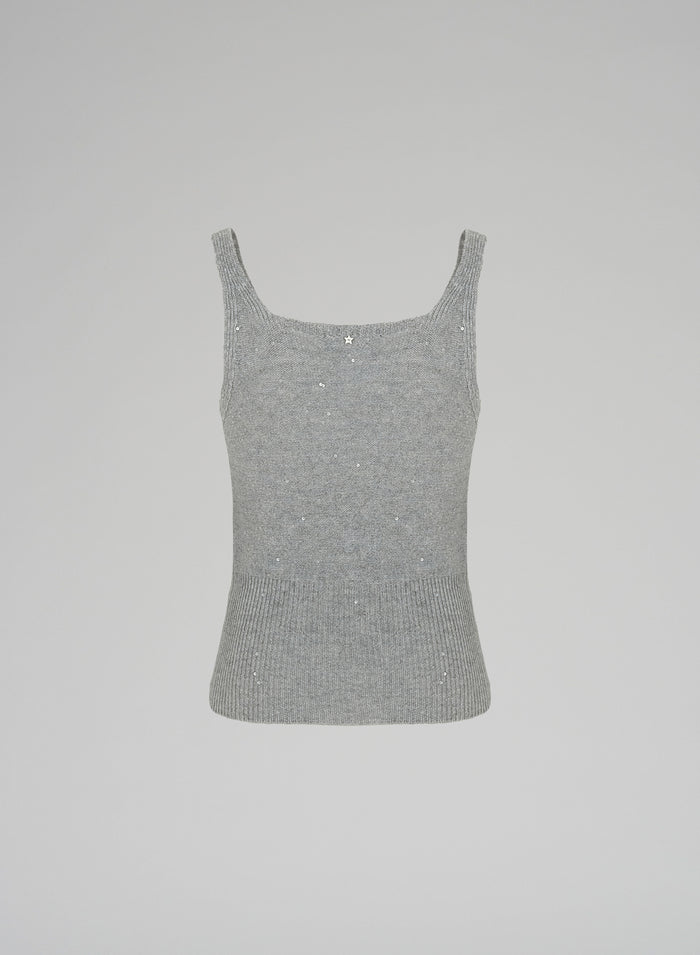 Lorena Antoniazzi TOP IN MAGLIA In Vendita