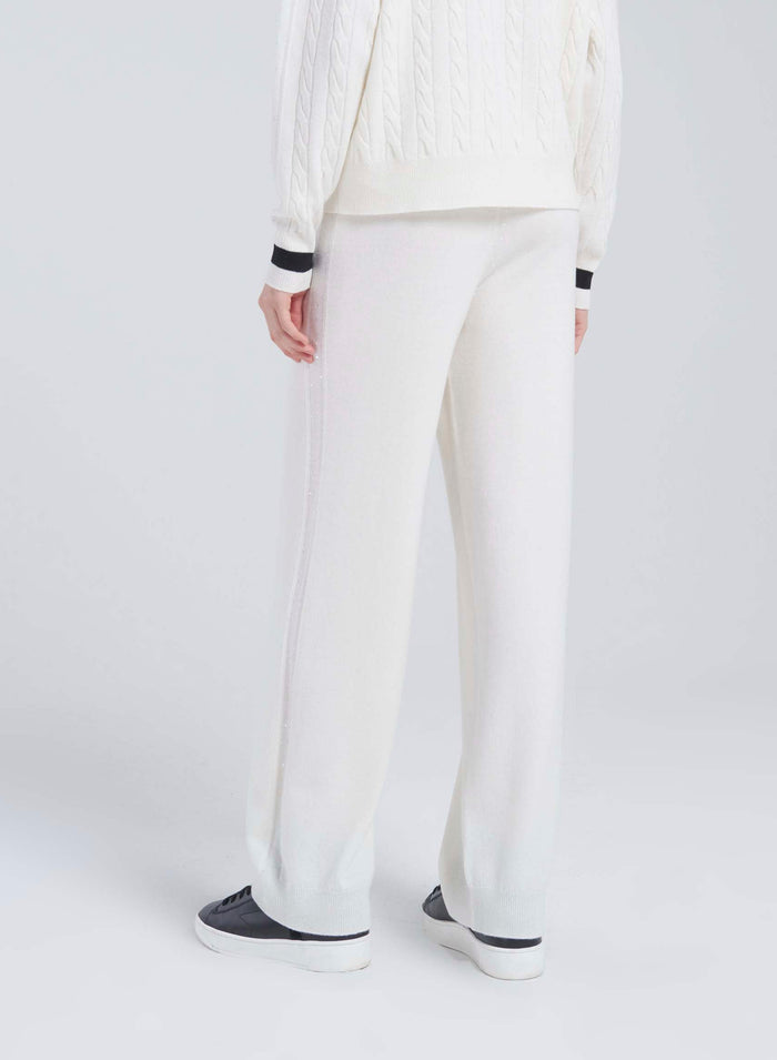 Lorena Antoniazzi PANTALONI IN MAGLIA Saldi Di Fabbrica