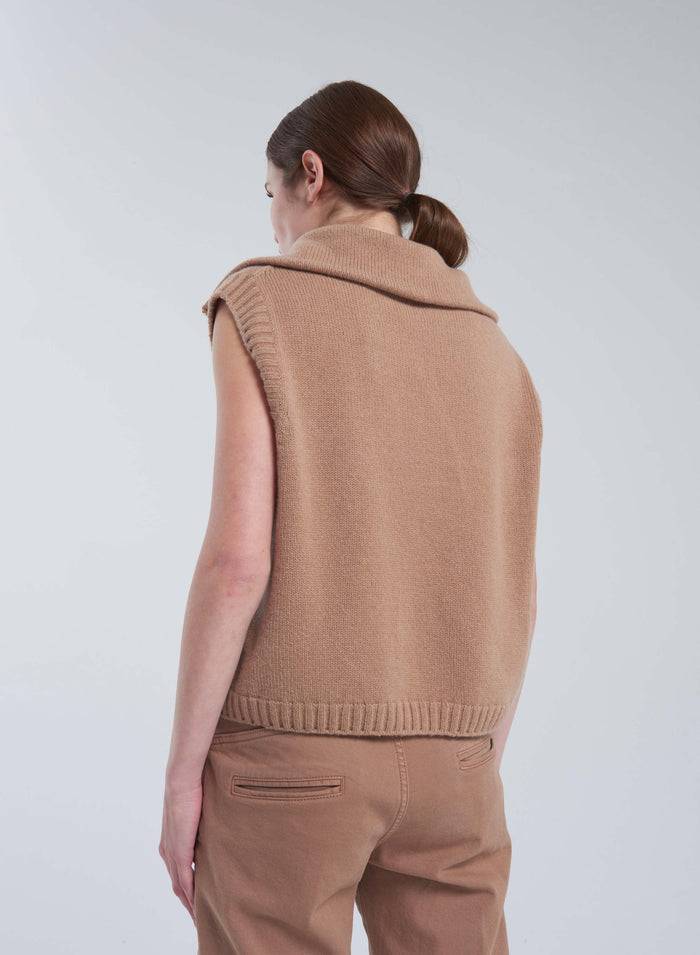 Lorena Antoniazzi GILET IN CASHMERE Nuovo