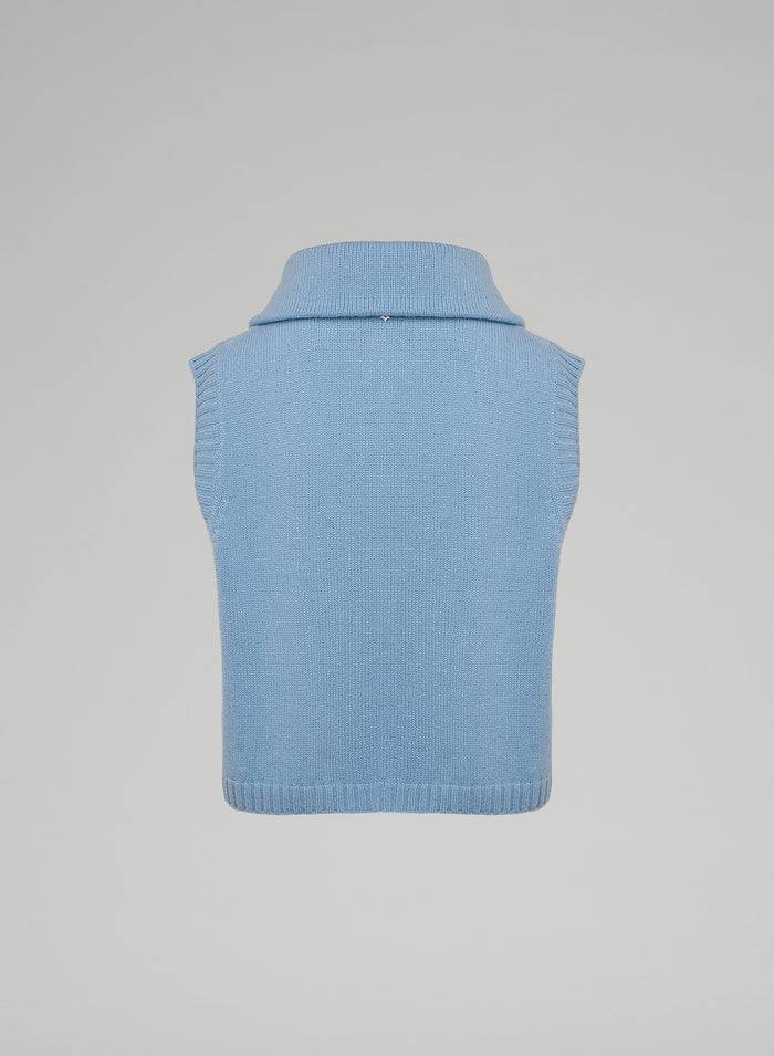 Lorena Antoniazzi GILET IN CASHMERE Qualità