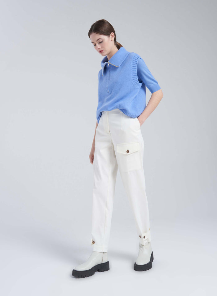 Lorena Antoniazzi GILET IN CASHMERE Qualità