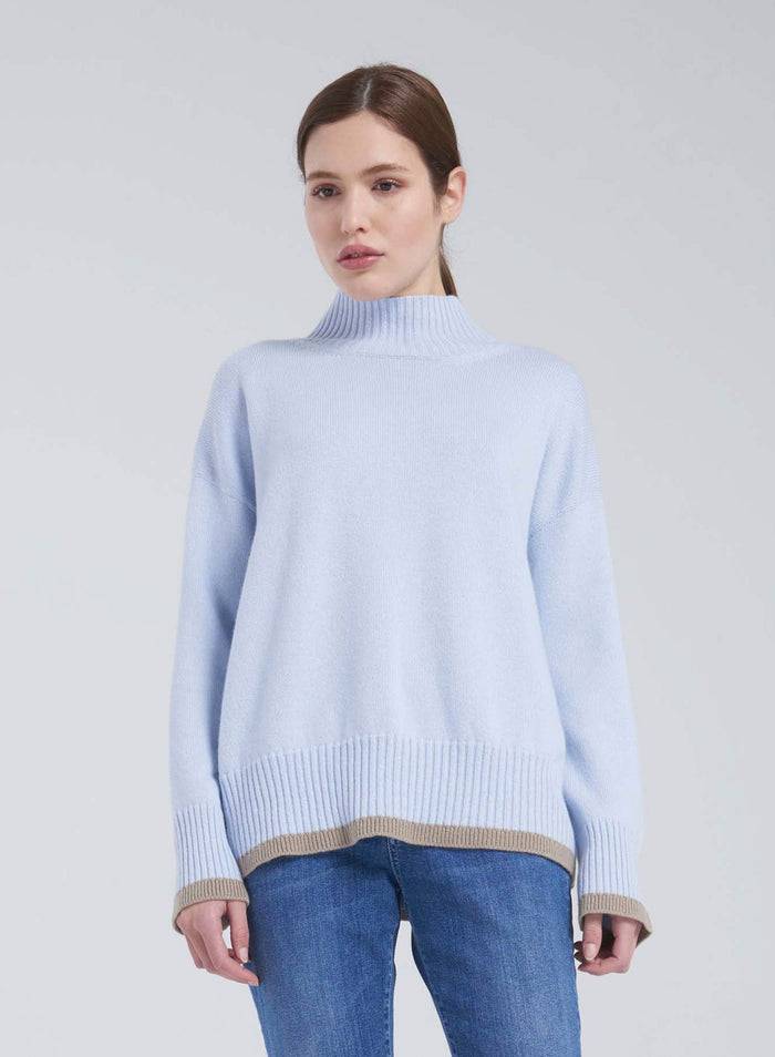 Lorena Antoniazzi MAGLIA IN LANA, CASHMERE E SETA Promozione
