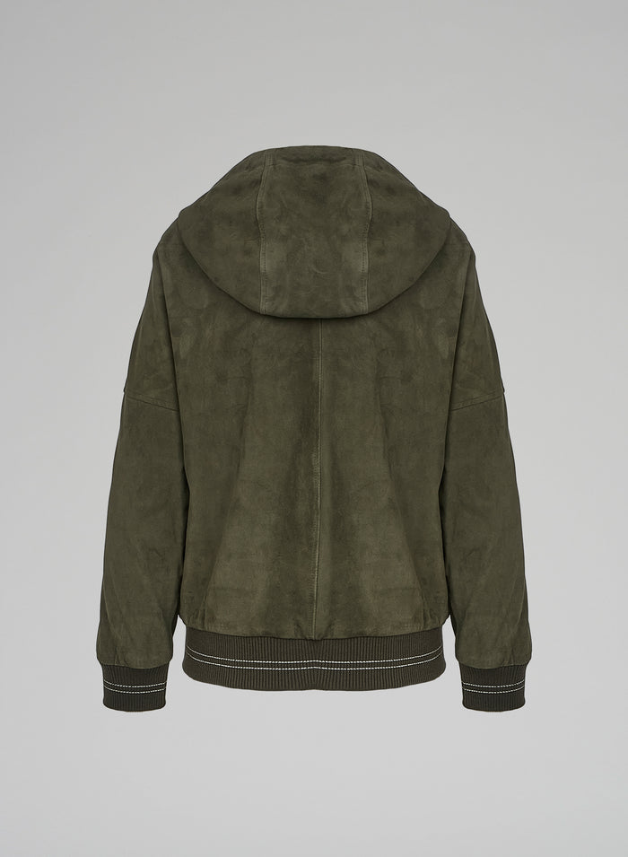 Lorena Antoniazzi BOMBER IN SUEDE Acquista Ora