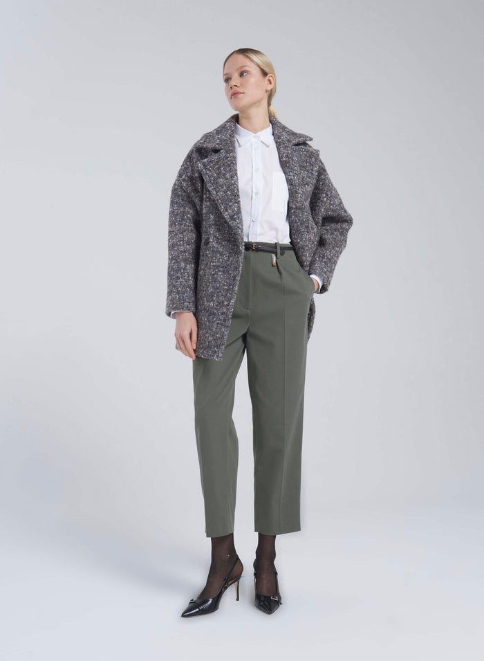 Lorena Antoniazzi CAPPOTTO IN ALPACA E LANA Fino Al -60%