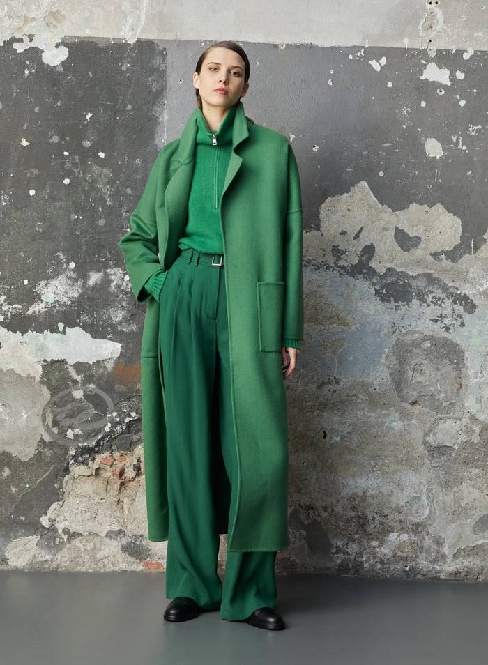 Lorena Antoniazzi CAPPOTTO IN LANA E ANGORA Economico