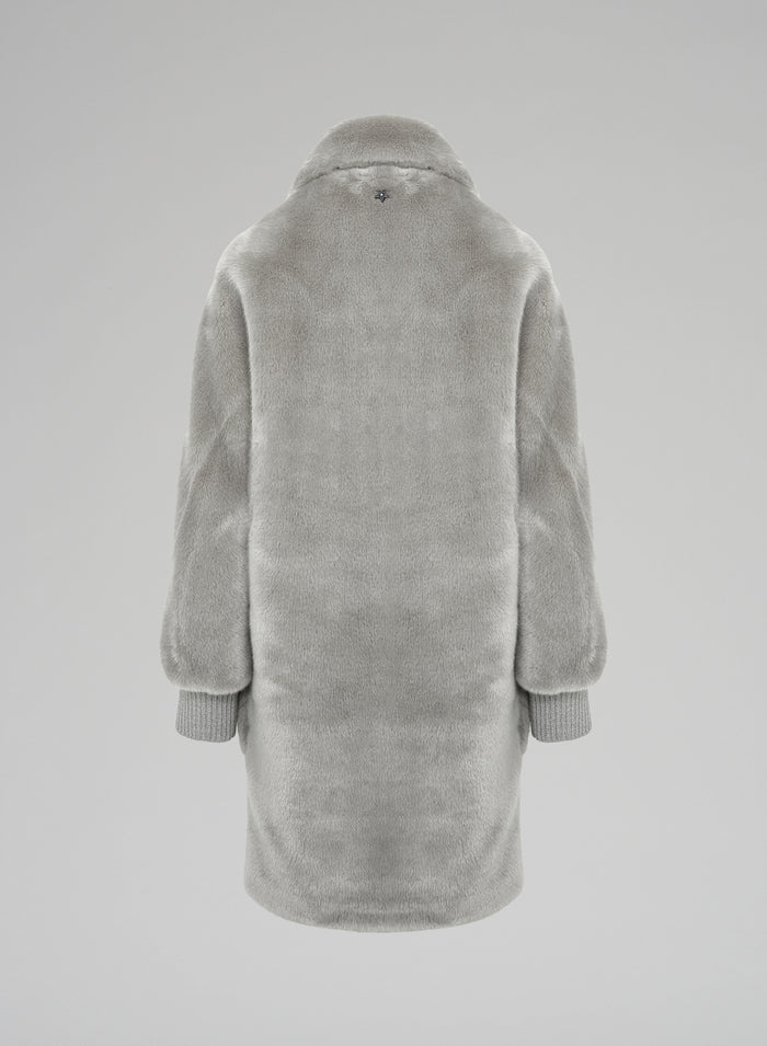 Lorena Antoniazzi CAPPOTTO IN ECOFUR In Vendita