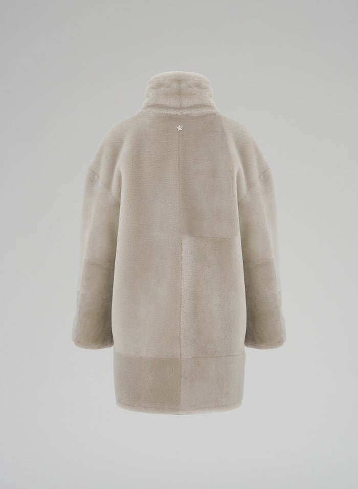 Lorena Antoniazzi CAPPOTTO IN MONTONE Saldi