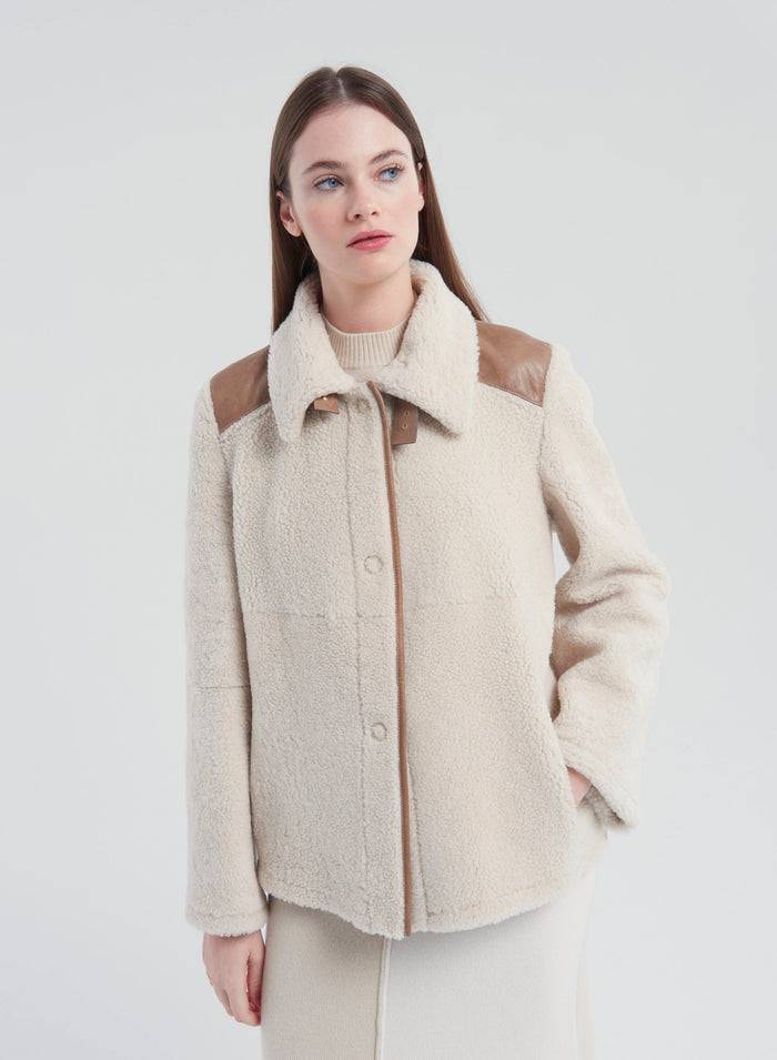 Lorena Antoniazzi CAPPOTTO IN MONTONE Vendita Economica