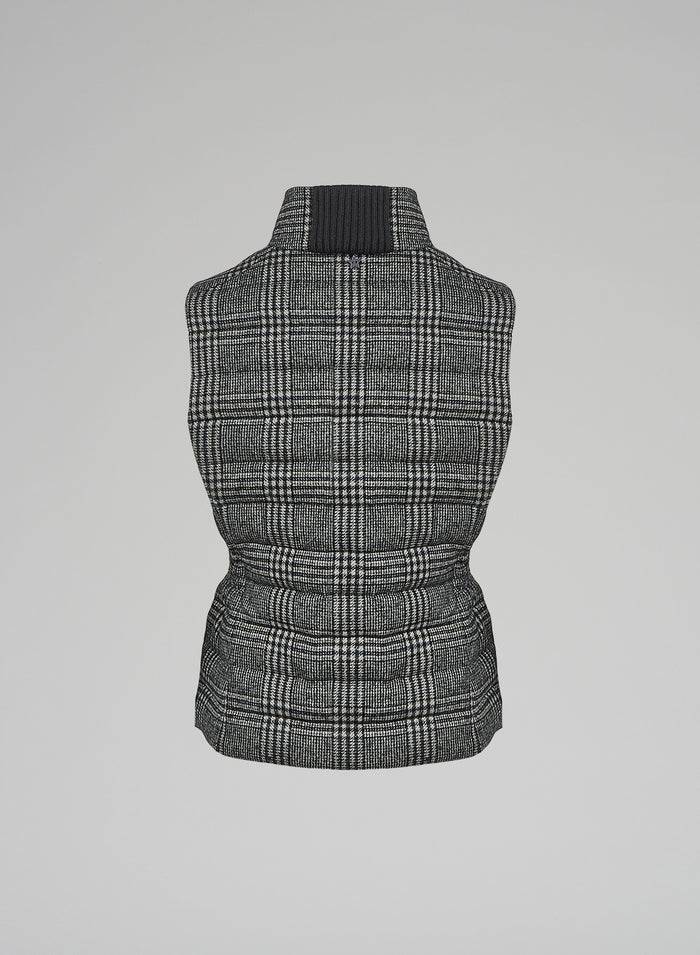 Lorena Antoniazzi GILET IMBOTTITO IN LANA E ALPACA In Saldo
