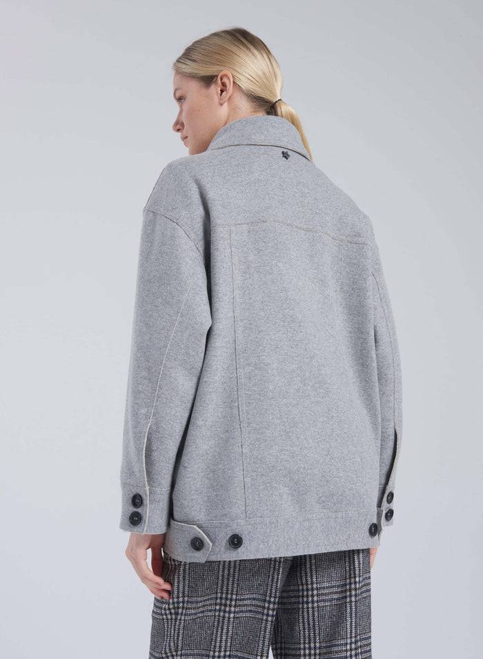 Lorena Antoniazzi CAPPOTTO IN LANA E CASHMERE Nuova