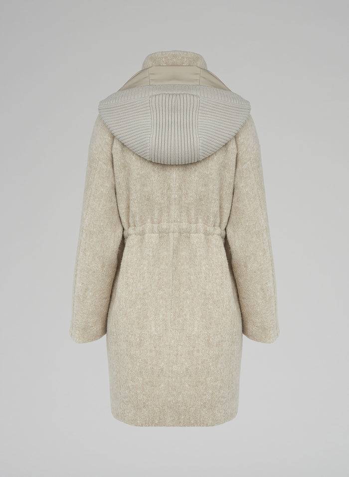 Lorena Antoniazzi PARKA IN ALPACA E LANA Vendita