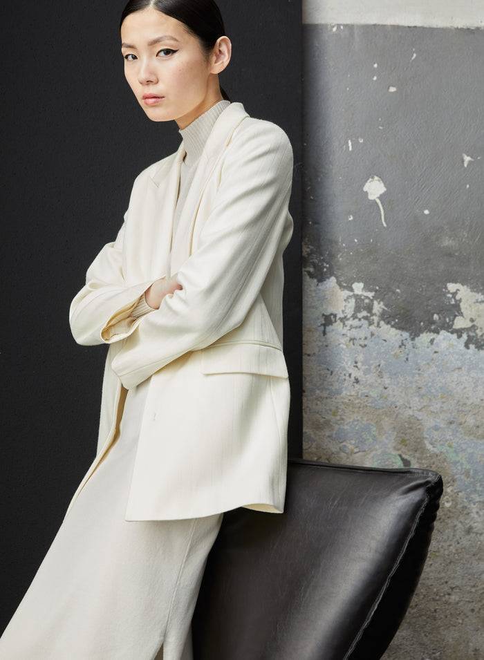 Lorena Antoniazzi GIACCA IN LANA JACQUARD Negozi Online