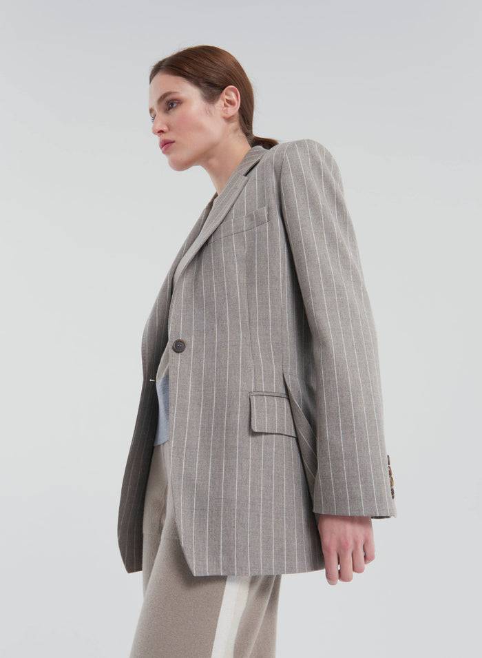 Lorena Antoniazzi GIACCA IN LANA E CASHMERE STRETCH Promozione Limitata