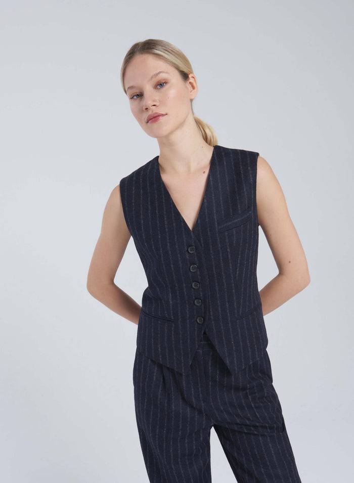 Lorena Antoniazzi GILET IN ALPACA E LANA Shopping Online