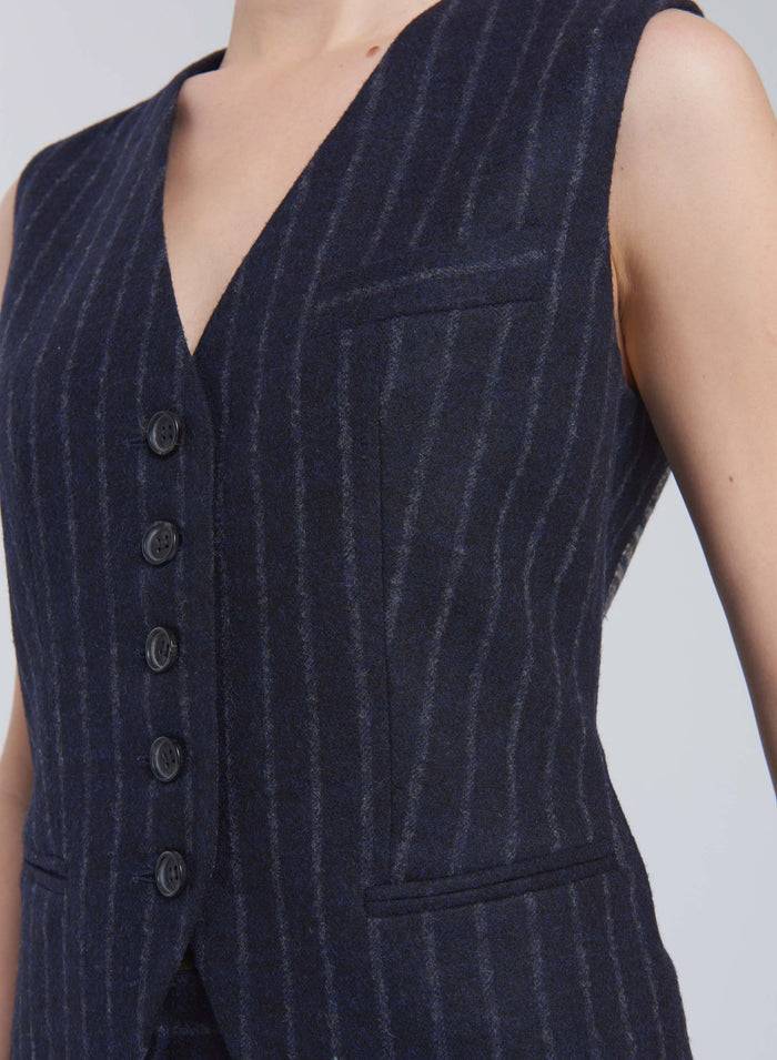 Lorena Antoniazzi GILET IN ALPACA E LANA Shopping Online