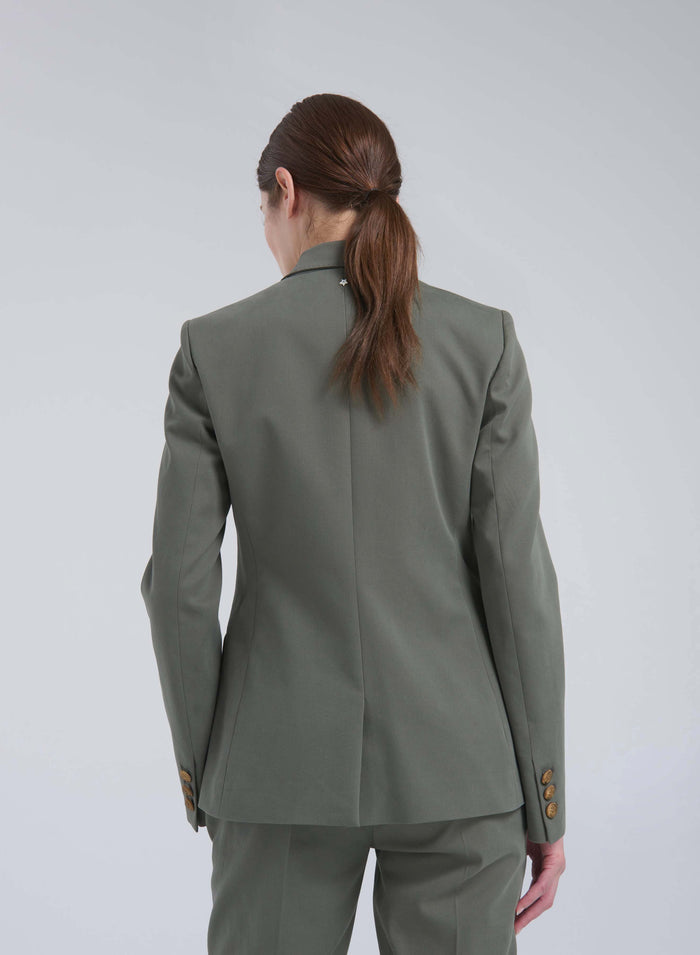 Lorena Antoniazzi GIACCA IN COTONE STRETCH Presa