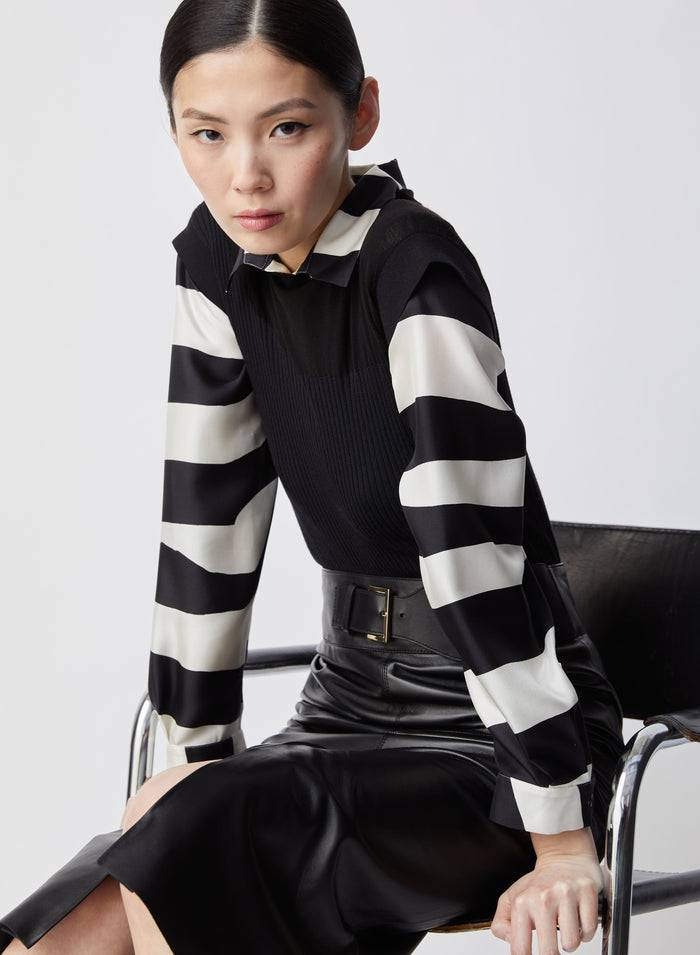 Lorena Antoniazzi BLUSA IN SETA Italy
