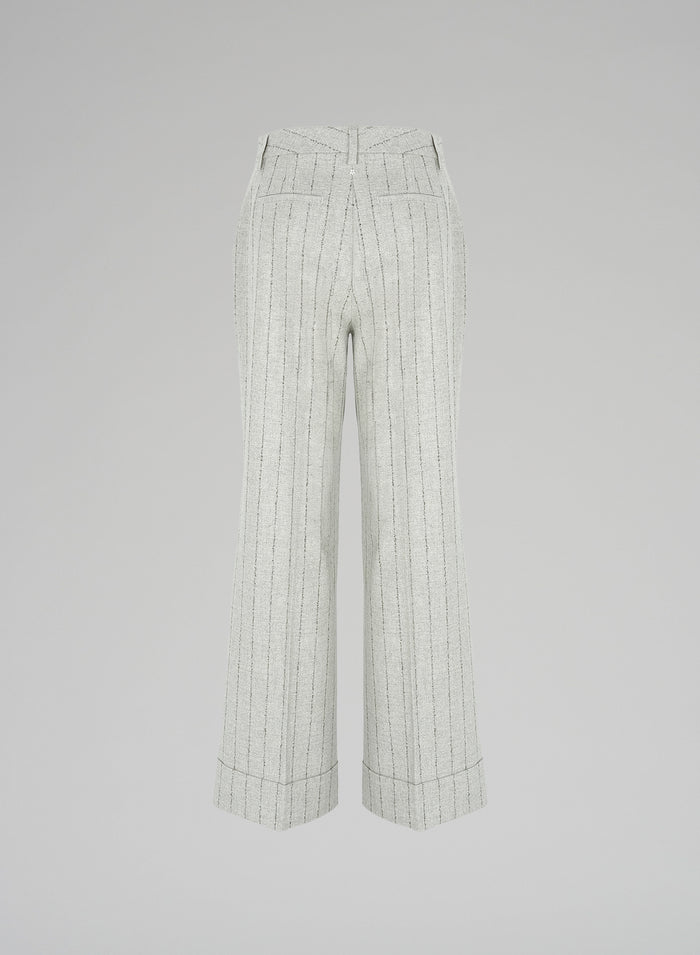 Lorena Antoniazzi PANTALONE IN LANA E CASHMERE Nuovo