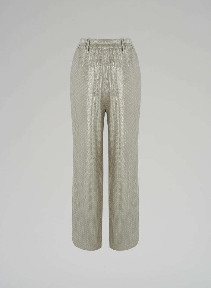 Lorena Antoniazzi PANTALONI IN LUREX Qualità
