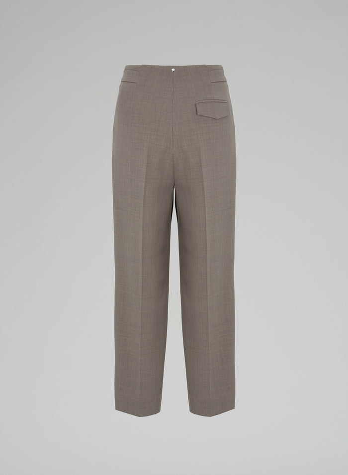 Lorena Antoniazzi PANTALONE IN TELA MELANGE STRETCH Negozi Online