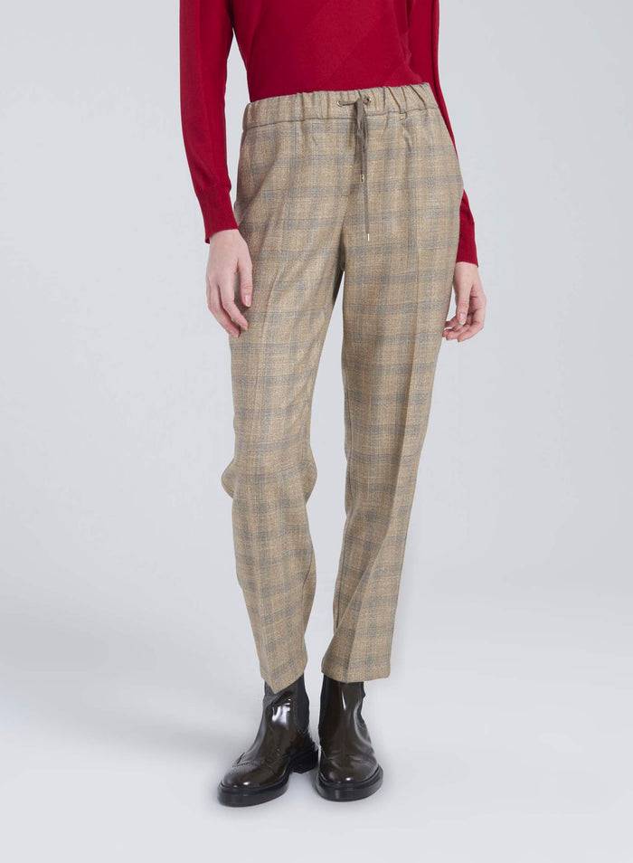 Lorena Antoniazzi JOGGERS IN IN LANA E VISCOSA Consegna Veloce