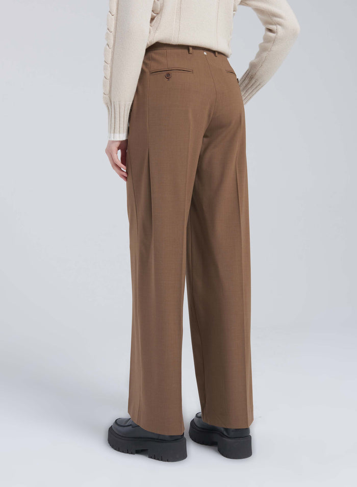 Lorena Antoniazzi PANTALONI IN LANA STRETCH In Vendita
