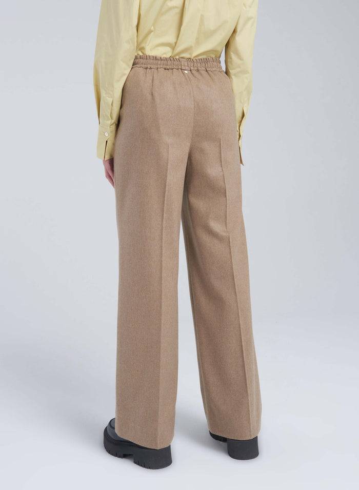 Lorena Antoniazzi PANTALONI IN FLANELLA STRETCH Economico