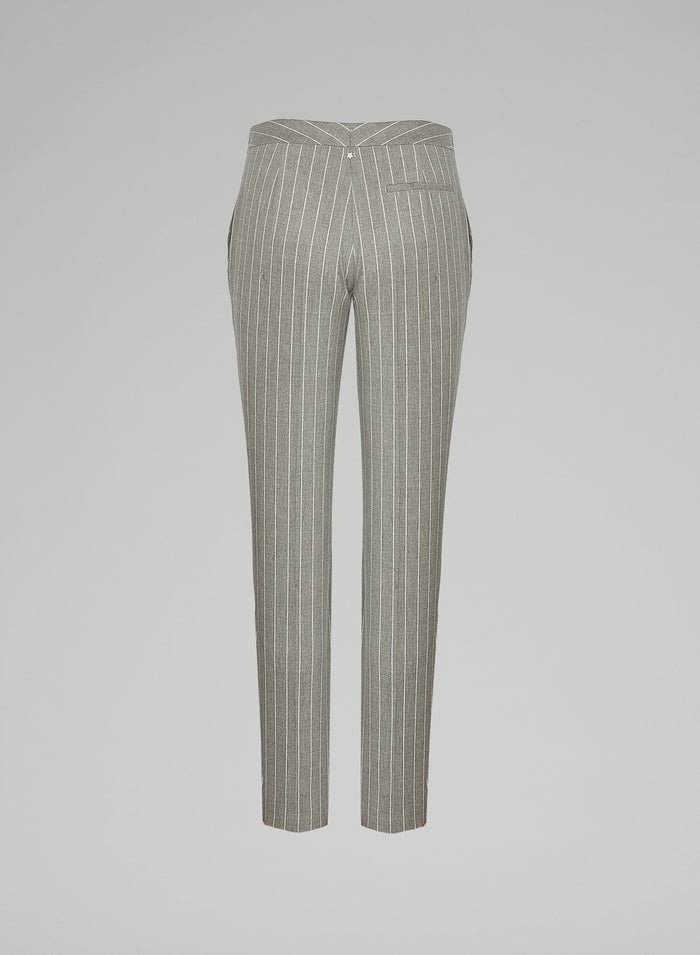 Lorena Antoniazzi PANTALONI IN LANA E CASHMERE STRETCH In Vendita