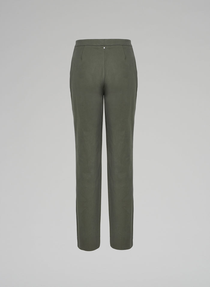 Lorena Antoniazzi PANTALONI IN COTONE STRETCH Saldi