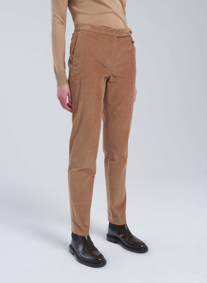 Lorena Antoniazzi PANTALONI IN CORDUROY Offerte