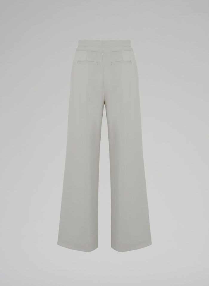 Lorena Antoniazzi PANTALONI IN JERSEY DI COTONE Sottocosto