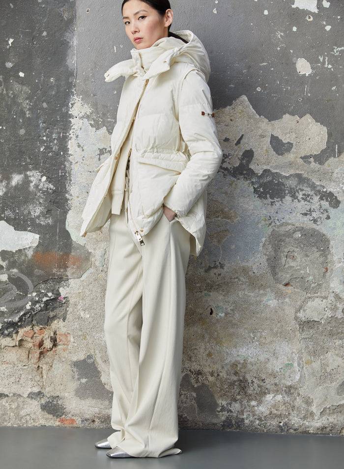 Lorena Antoniazzi PANTALONI IN JERSEY DI COTONE Sottocosto