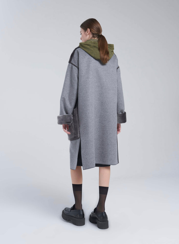 Lorena Antoniazzi CAPPOTTO IN MONTONE Vendite Flash