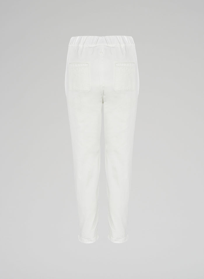 Lorena Antoniazzi JOGGERS IN DENIM Qualità