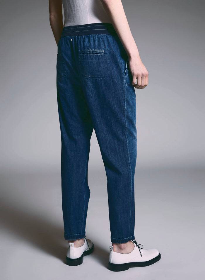 Lorena Antoniazzi JOGGERS IN DENIM Negozi Online