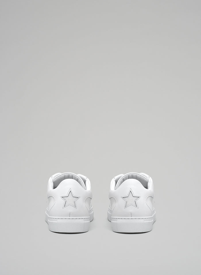 Lorena Antoniazzi SNEAKERS IN PELLE E COTONE Offerta