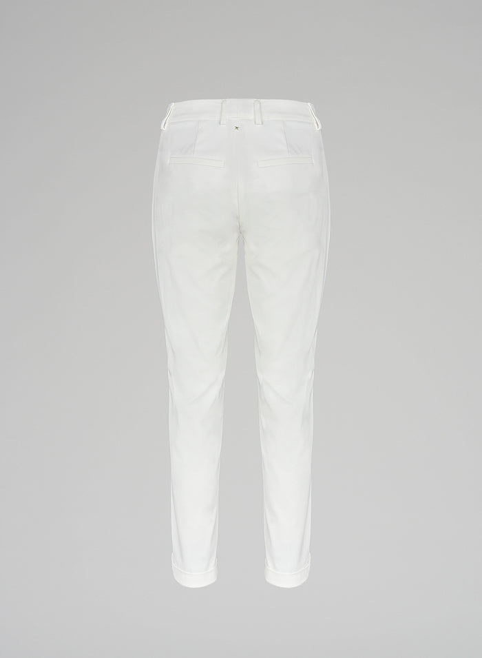 Lorena Antoniazzi PANTALONI IN COTONE In Linea