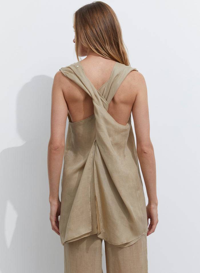 Lorena Antoniazzi TOP IN RAMIE Vendita