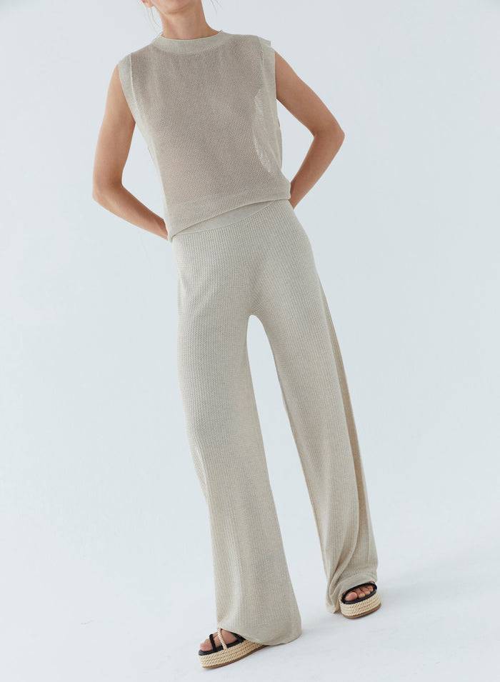 Lorena Antoniazzi PANTALONI MAGLIA Offerta temporanea