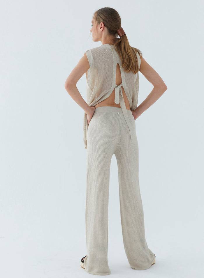 Lorena Antoniazzi PANTALONI MAGLIA Offerta temporanea