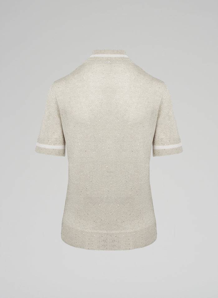 Lorena Antoniazzi TOP IN MAGLIA In Vendita