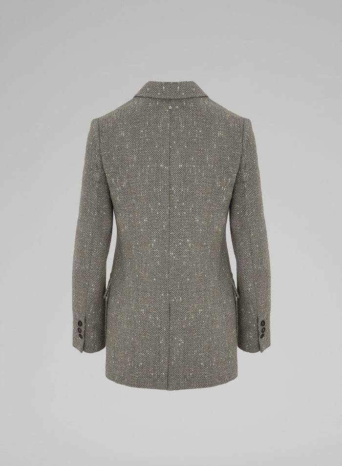 Lorena Antoniazzi GIACCA IN CHEVRON DI LANA Latest stili