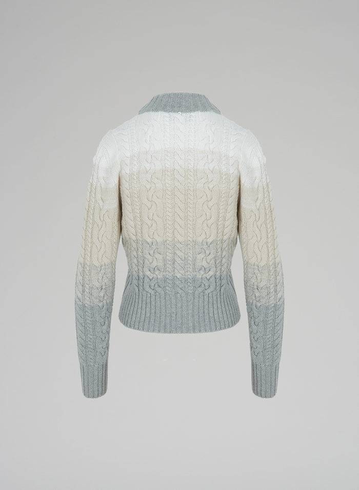 Lorena Antoniazzi MAGLIA A TRECCE SFUMATE Fino al 60% di sconto