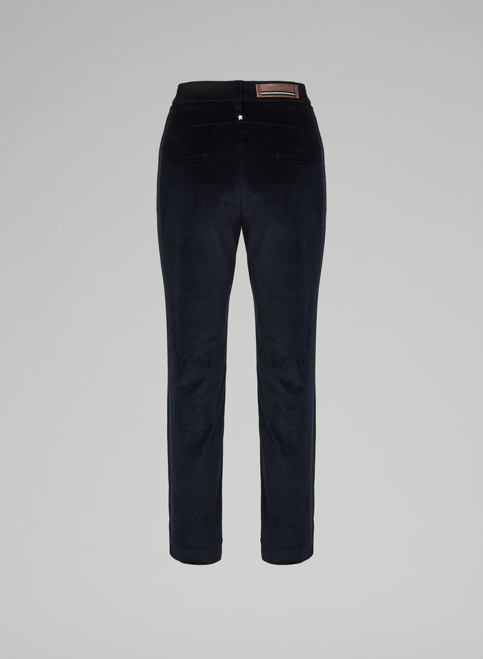 Lorena Antoniazzi PANTALONI IN VELLUTO Limitato a 3 giorni